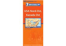 USA: severovýchod, Kanada: východ (č. 583)